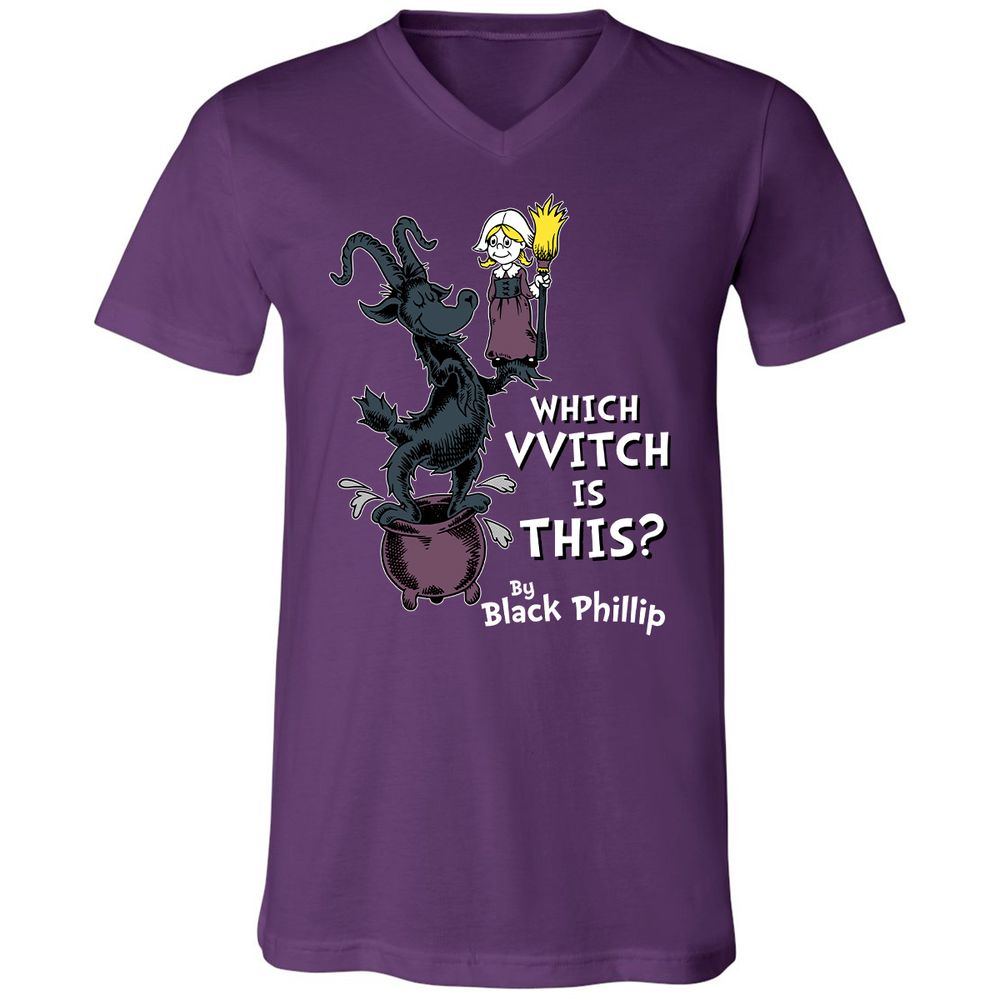 Unisex V-Neck T-Shirt - SBCW72VC - Team Purple - 9