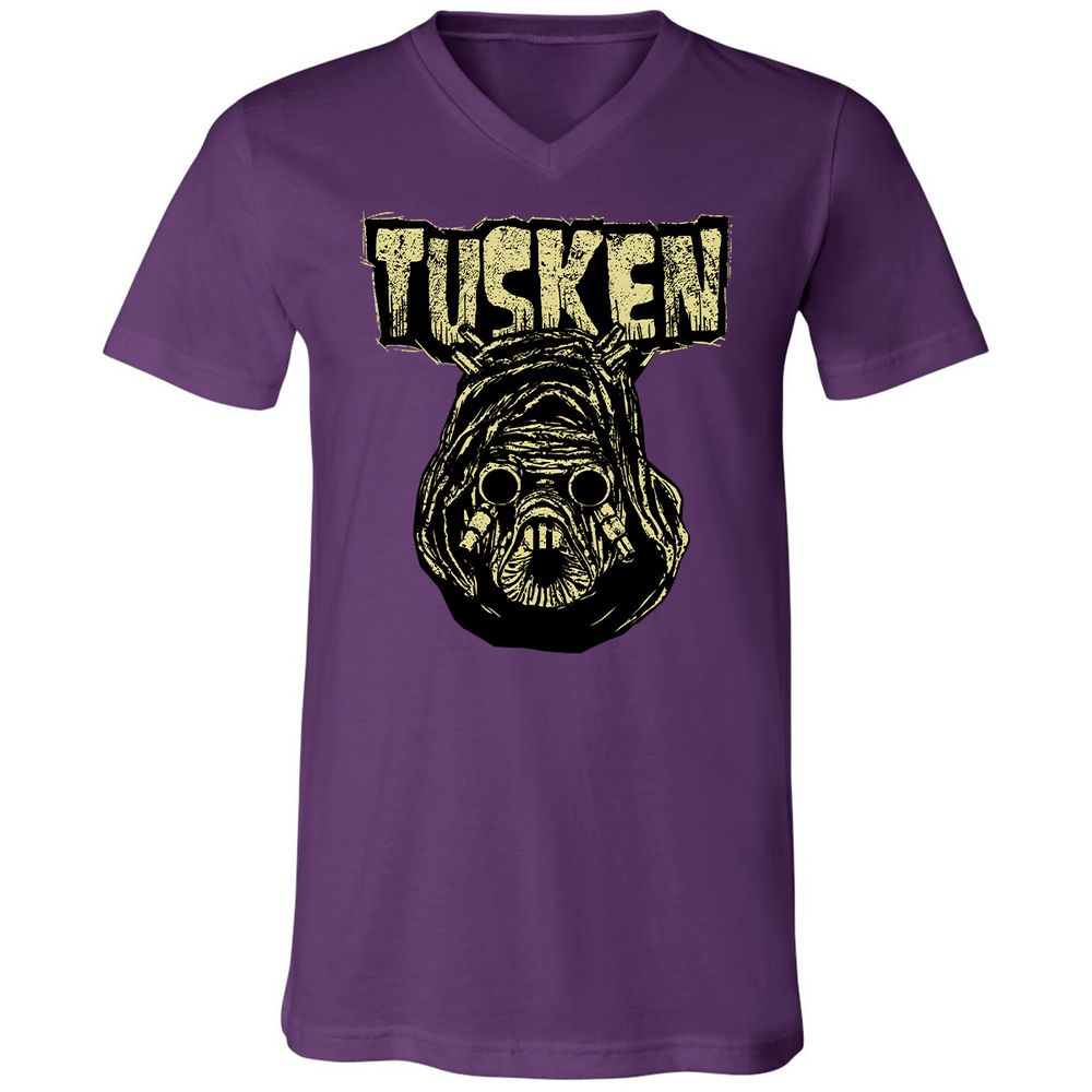 Unisex V-Neck T-Shirt - K8TXQZZA - Team Purple - 9