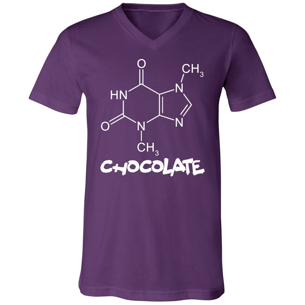 Unisex V-Neck T-Shirt - HFP838JP - Team Purple - 9