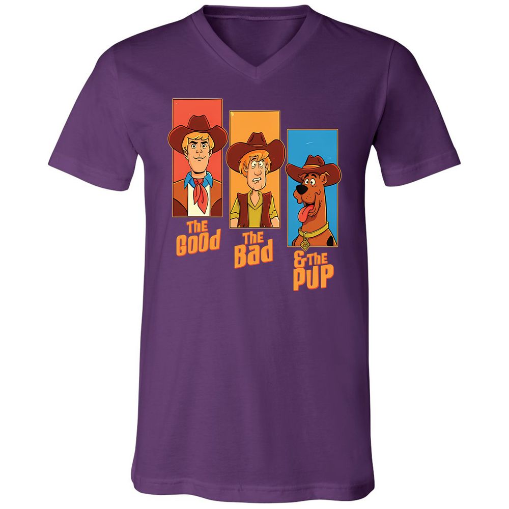 Unisex V-Neck T-Shirt - VZG9VJ8A - Team Purple - 9