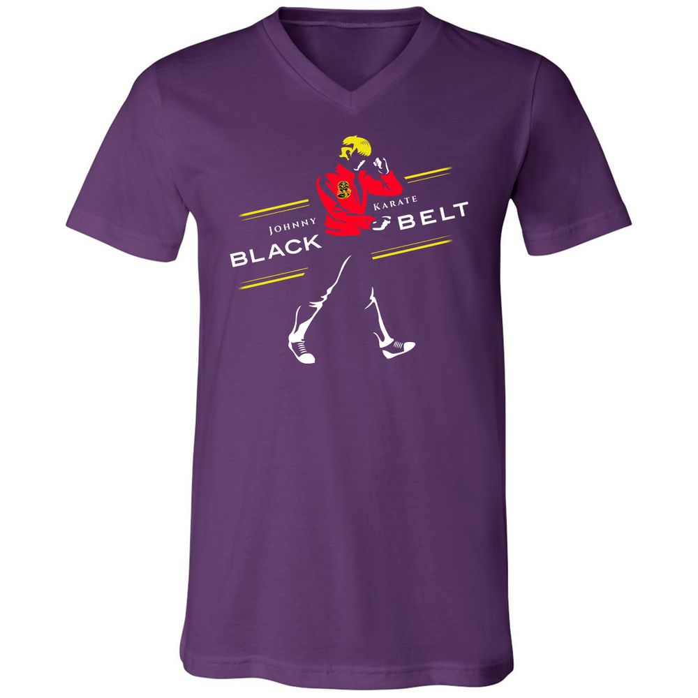 Unisex V-Neck T-Shirt - SC6GEA74 - Team Purple - 9