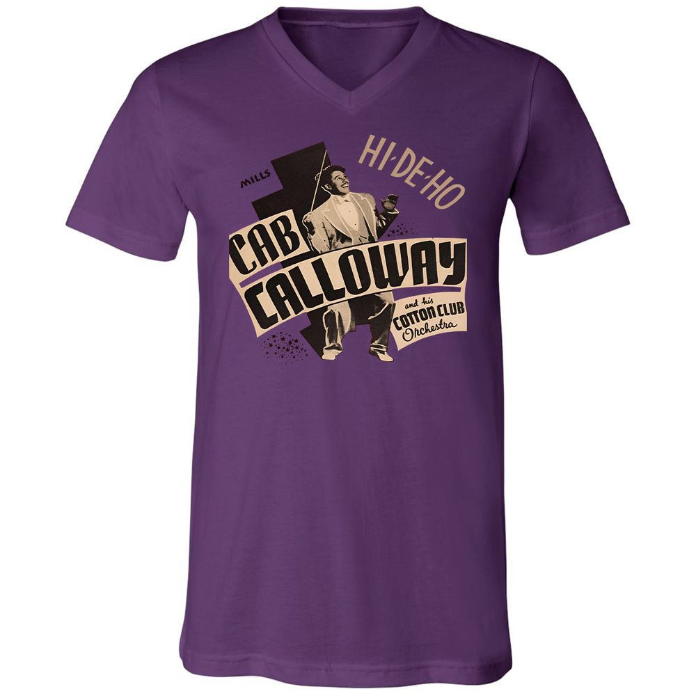 Unisex V-Neck T-Shirt - Z2LN933K - Team Purple - 9