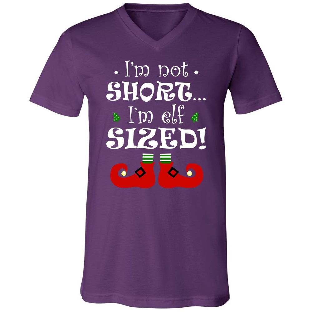 Unisex V-Neck T-Shirt - 285YPQSE - Team Purple - 9