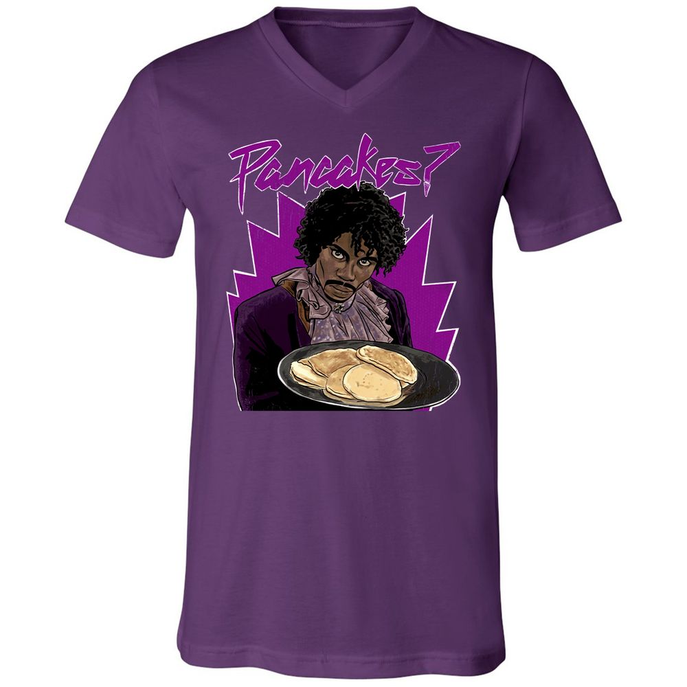 Unisex V-Neck T-Shirt - HR477FAL - Team Purple - 9