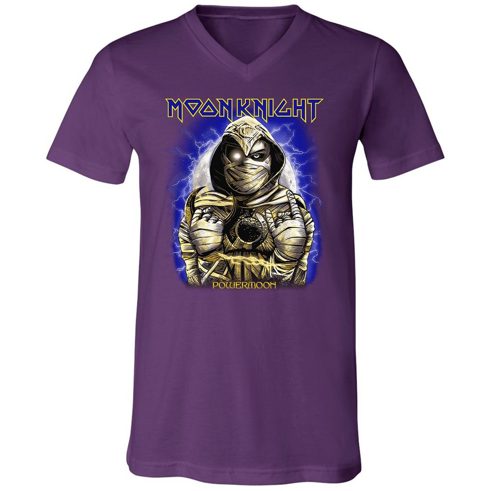 Unisex V-Neck T-Shirt - LD11X79B - Team Purple - 9