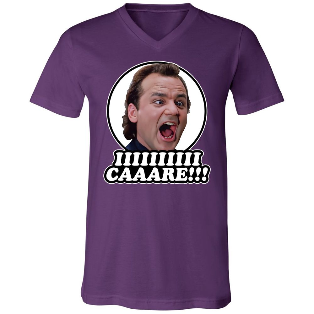 Unisex V-Neck T-Shirt - GSL1Q5MD - Team Purple - 9