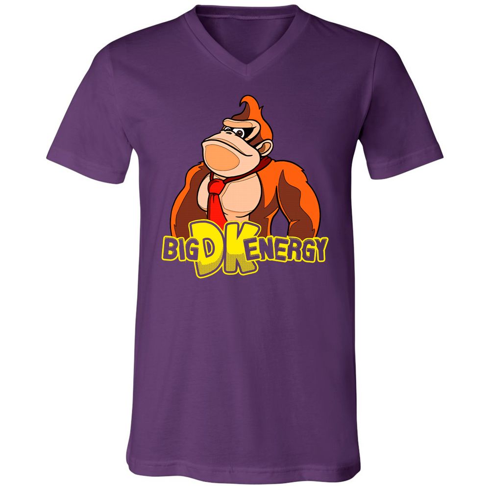 Unisex V-Neck T-Shirt - 951BG873 - Team Purple - 9