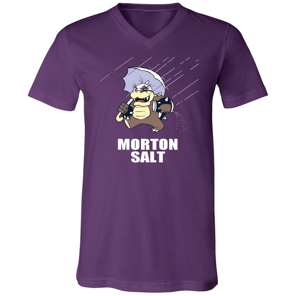 Unisex V-Neck T-Shirt - HW4VAVHD - Team Purple - 9