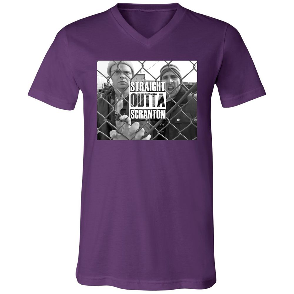 Unisex V-Neck T-Shirt - NP16N2D3 - Team Purple - 9