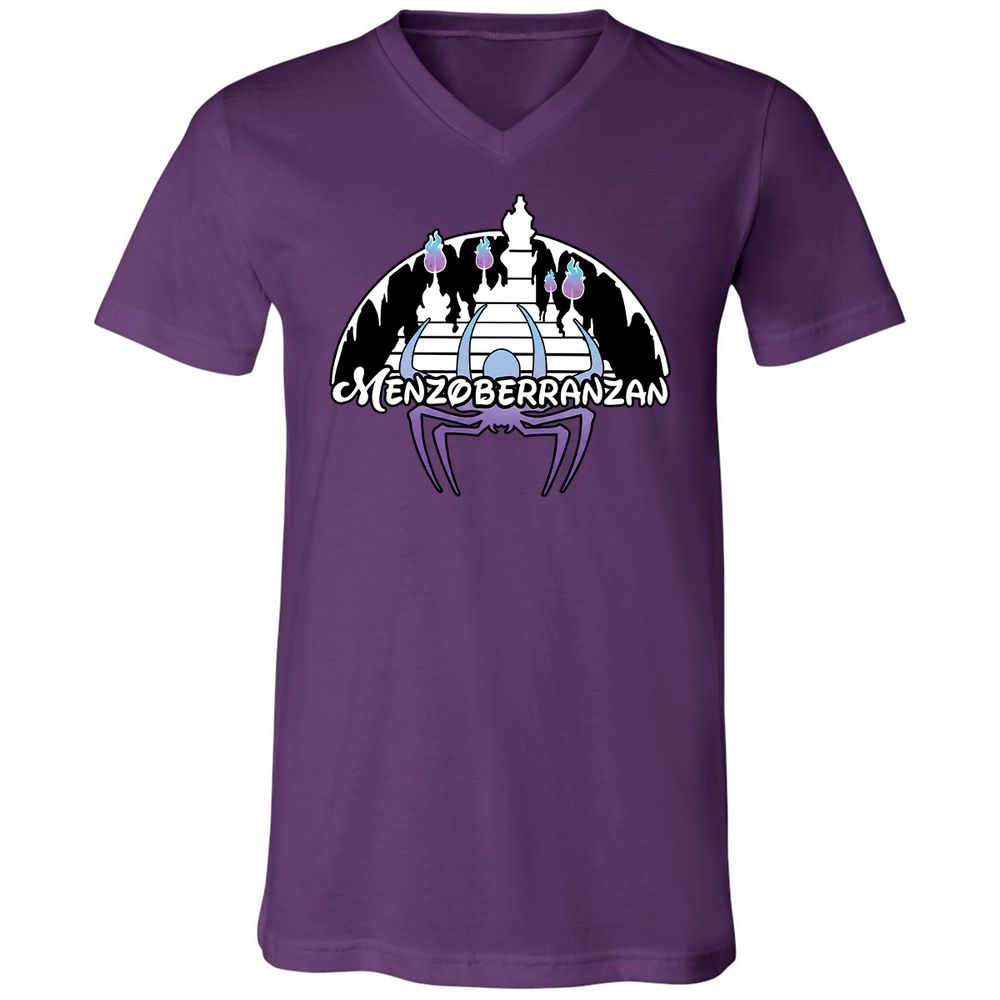 Unisex V-Neck T-Shirt - 61RZZJWE - Team Purple - 9