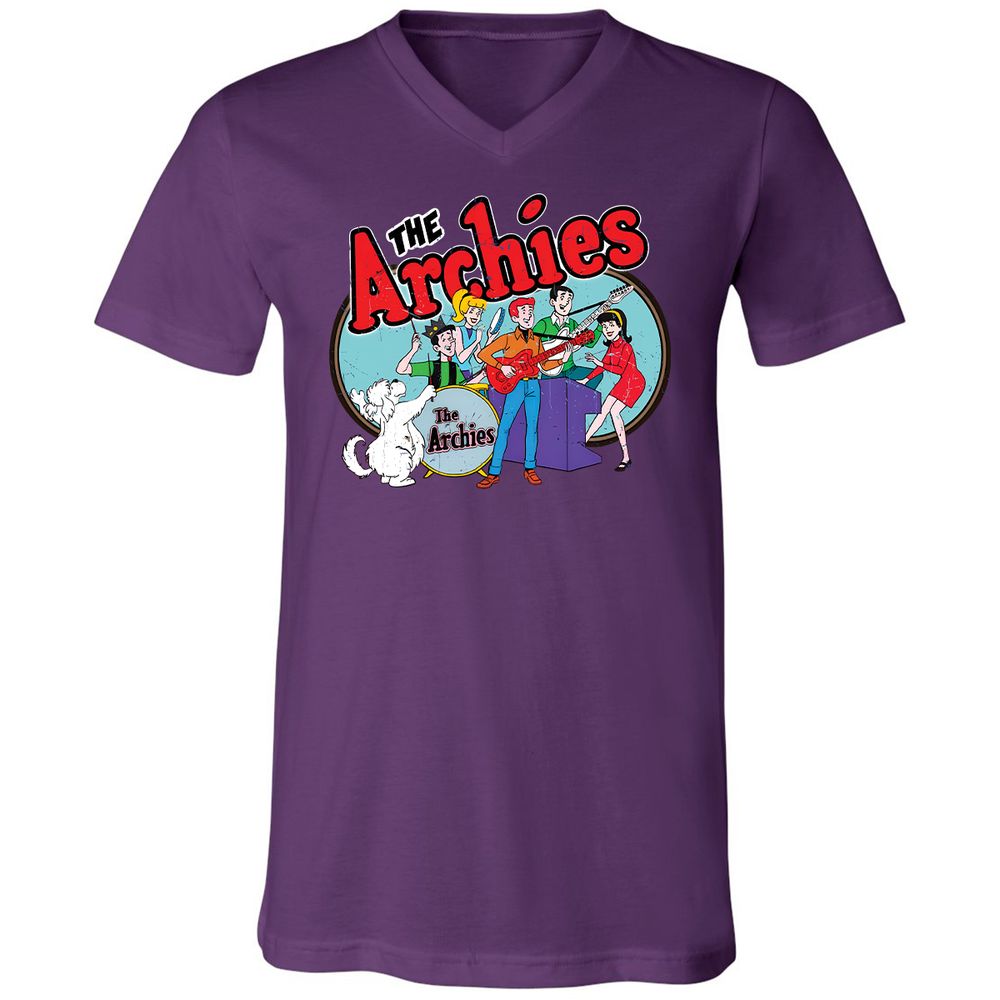 Unisex V-Neck T-Shirt - NT8GX82L - Team Purple - 9