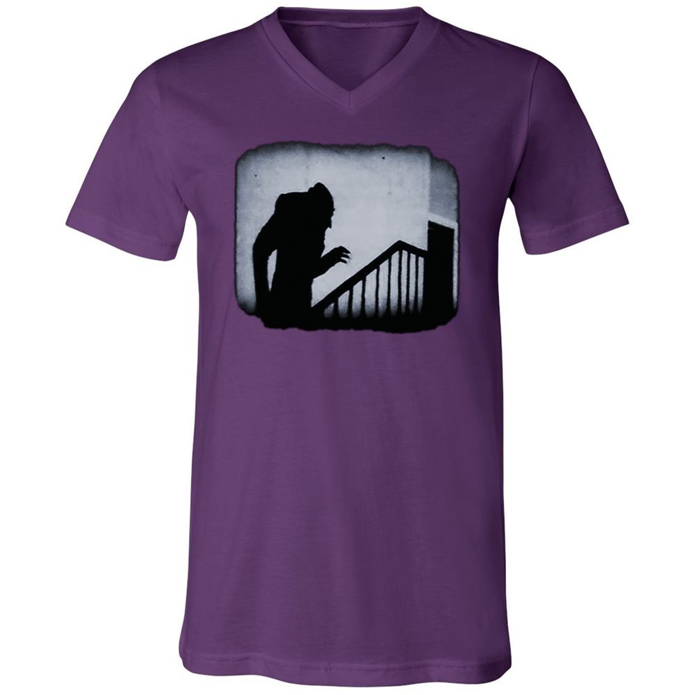 Unisex V-Neck T-Shirt - 2HDFAB66 - Team Purple - 9