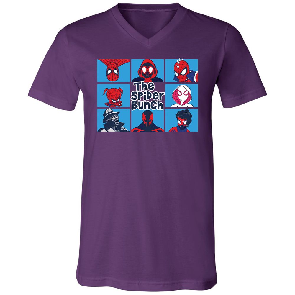 Unisex V-Neck T-Shirt - WPMMG1TW - Team Purple - 9