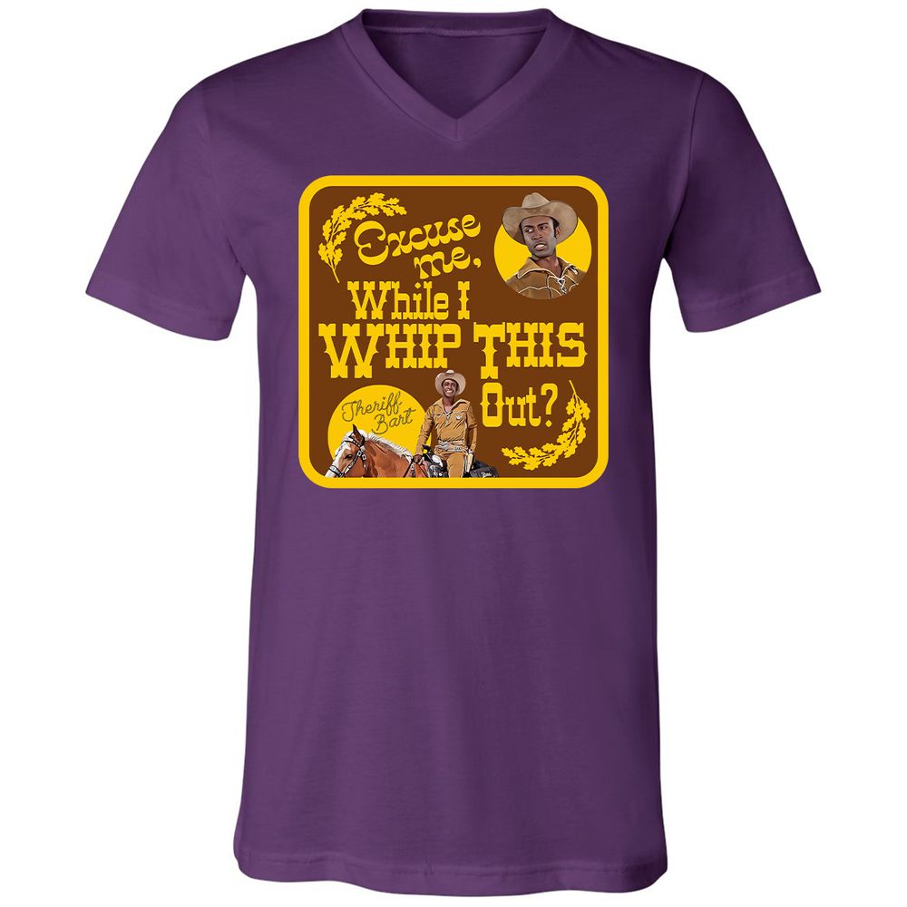 Unisex V-Neck T-Shirt - 3T2ERNYE - Team Purple - 9