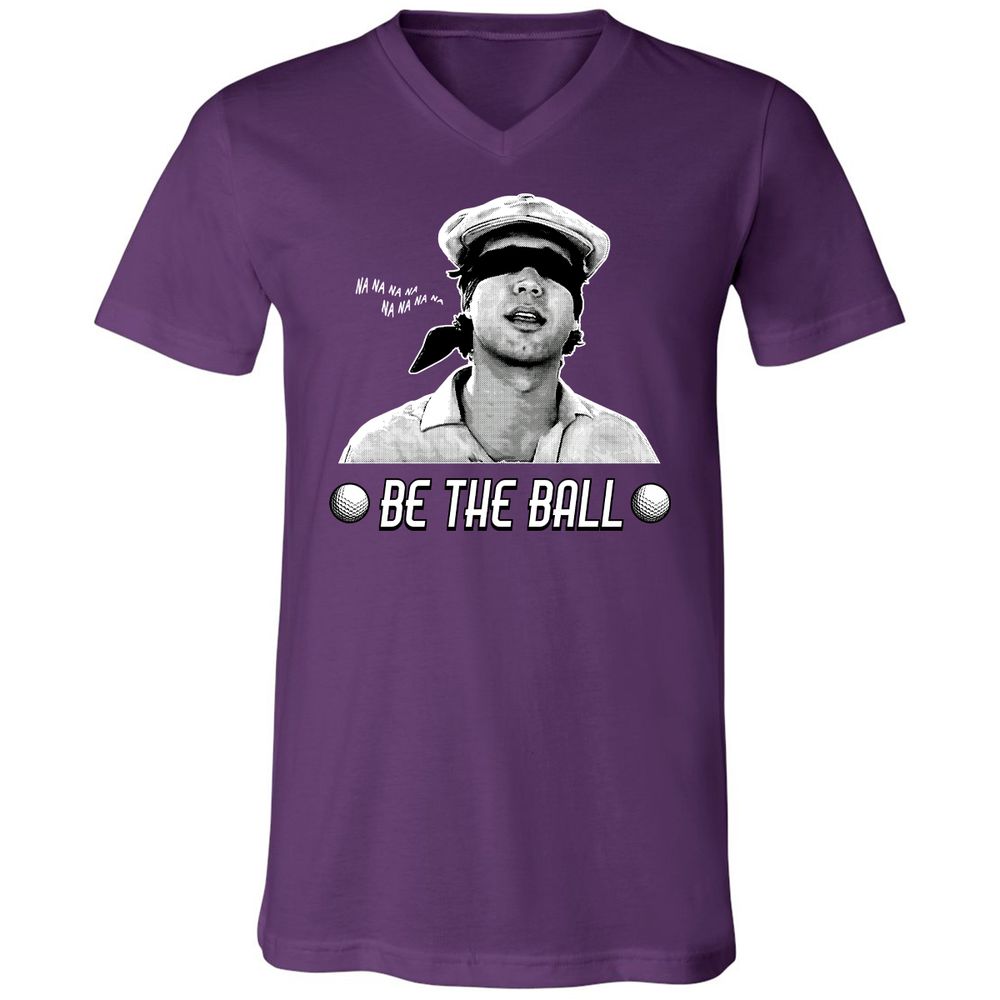 Unisex V-Neck T-Shirt - LL9NPN31 - Team Purple - 9