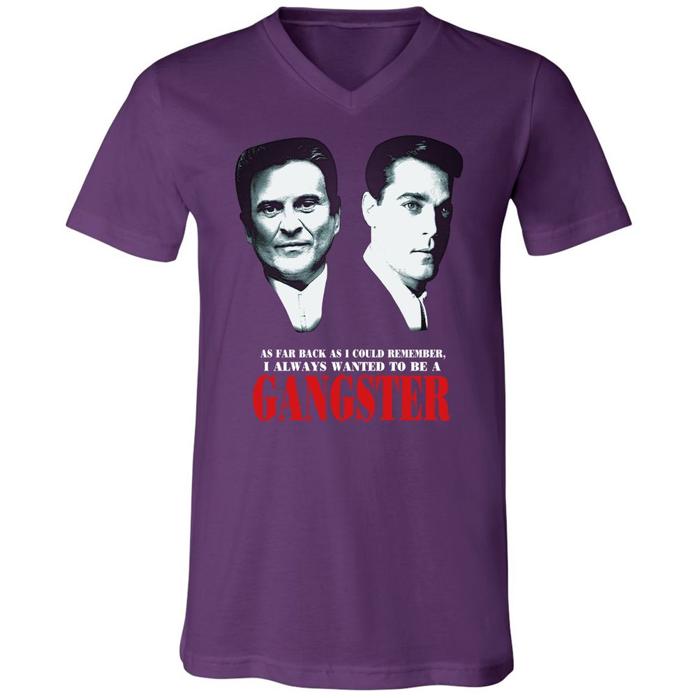 Unisex V-Neck T-Shirt - NXAVA7EM - Team Purple - 9