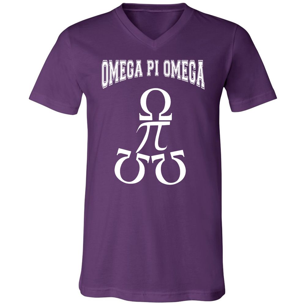 Unisex V-Neck T-Shirt - MTV8D1KS - Team Purple - 9