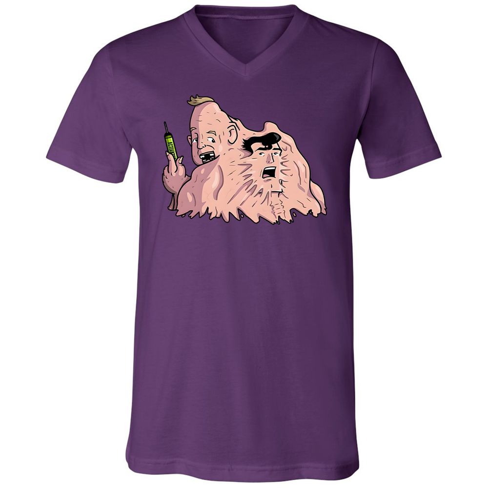 Unisex V-Neck T-Shirt - BWT93PJJ - Team Purple - 9