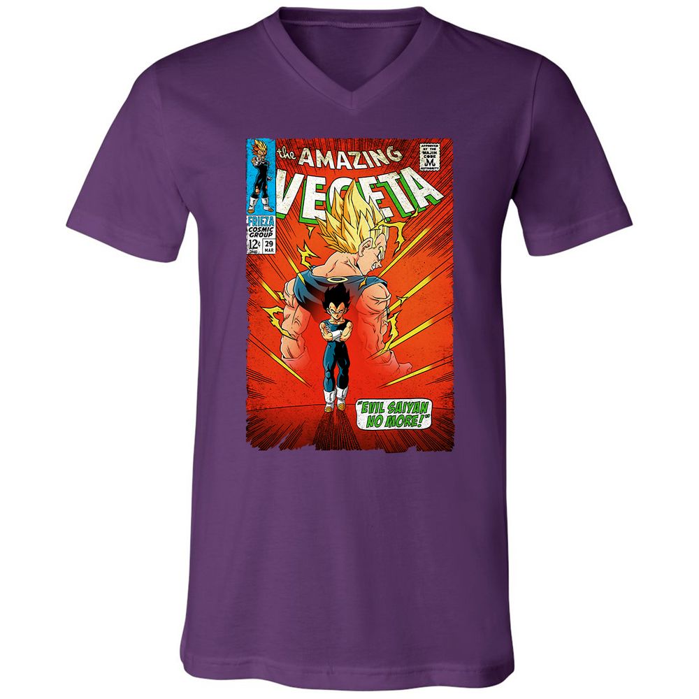 Unisex V-Neck T-Shirt - EADN7WRR - Team Purple - 9
