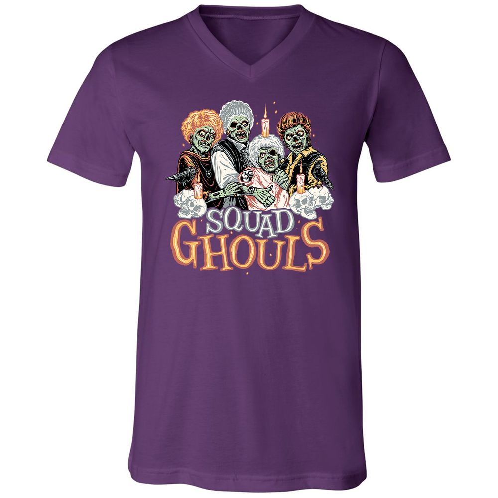 Unisex V-Neck T-Shirt - FKBBN9M1 - Team Purple - 9