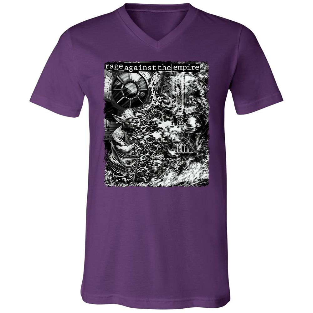 Unisex V-Neck T-Shirt - UG962FCK - Team Purple - 9