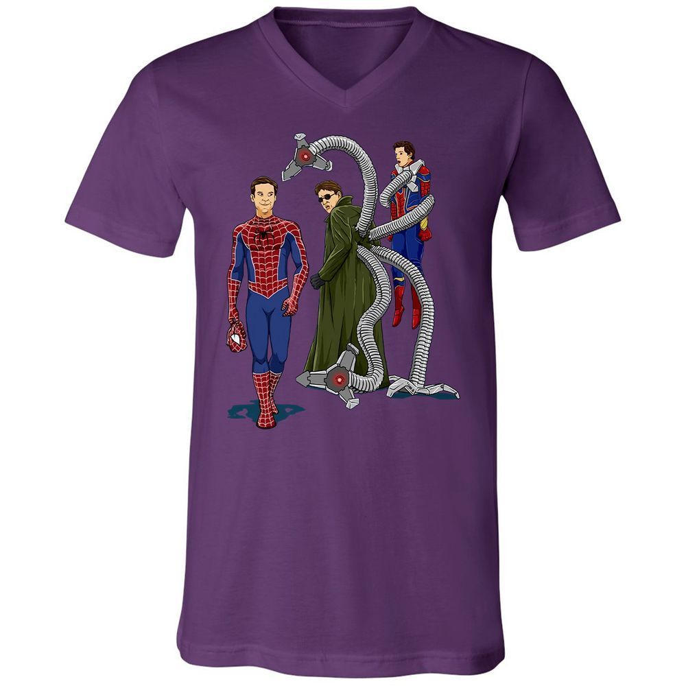 Unisex V-Neck T-Shirt - DA53274B - Team Purple - 9