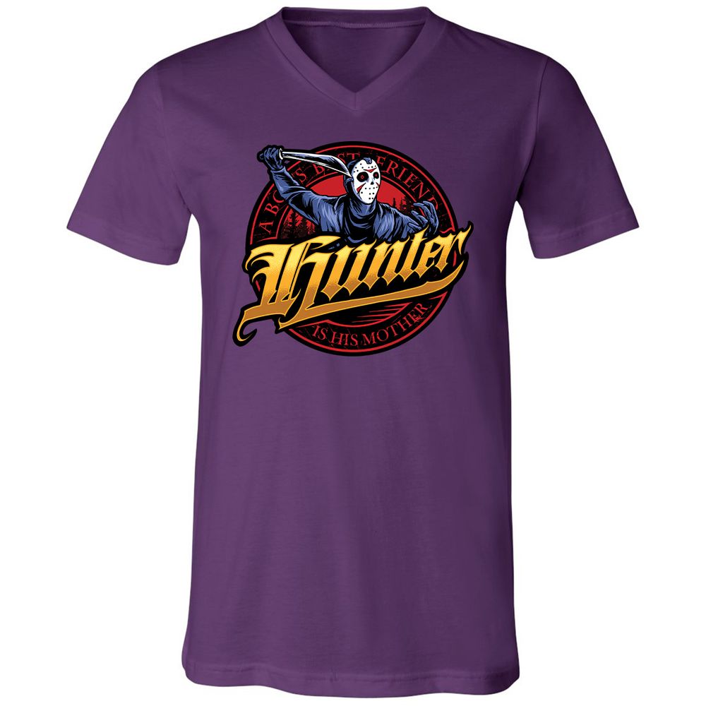 Unisex V-Neck T-Shirt - VP31ZNWY - Team Purple - 9