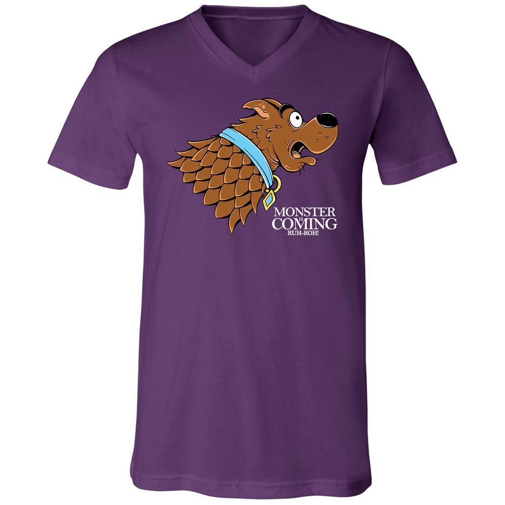 Unisex V-Neck T-Shirt - 11341JKC - Team Purple - 9