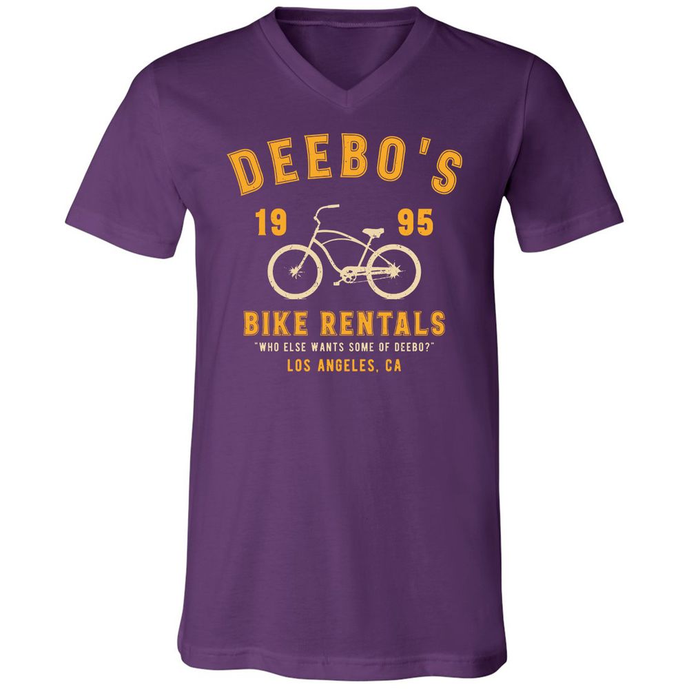 Unisex V-Neck T-Shirt - 5SH31TV4 - Team Purple - 9
