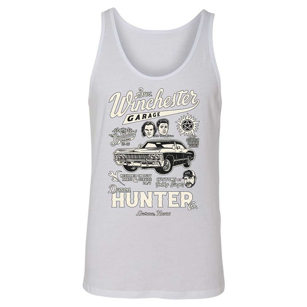 Unisex Jersey Tank - HXSVLR1Z - White - 9