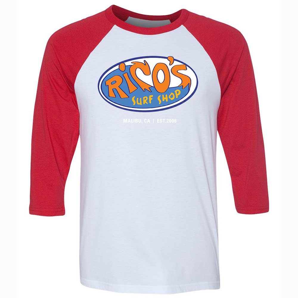 Rico's Surf Shop - White/Red - 9