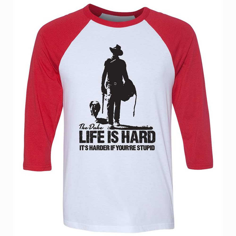 Life is hard - White/Red - 9