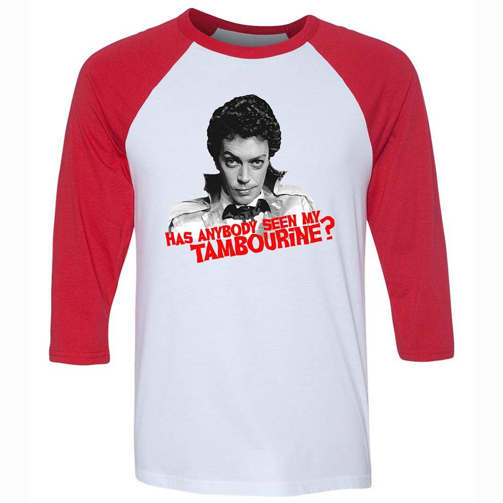Unisex 3/4 Baseball Tee - NT3KE6LD - White/Red - 9