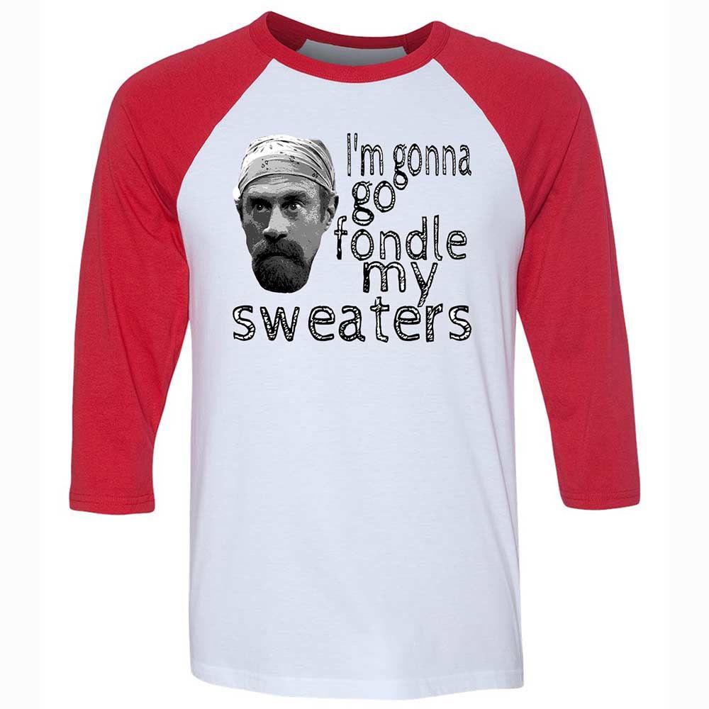 Fondle my sweaters - White/Red - 9