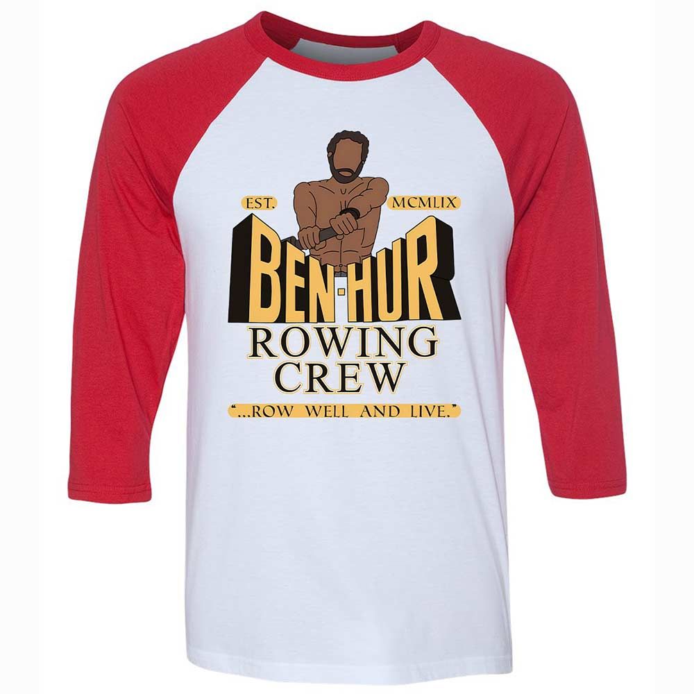 Row well and live - White/Red - 9