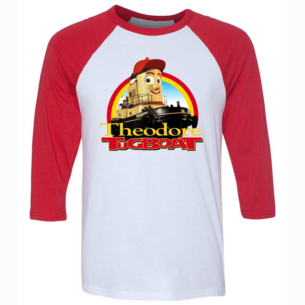 Theodore Tugboat - White/Red - 9