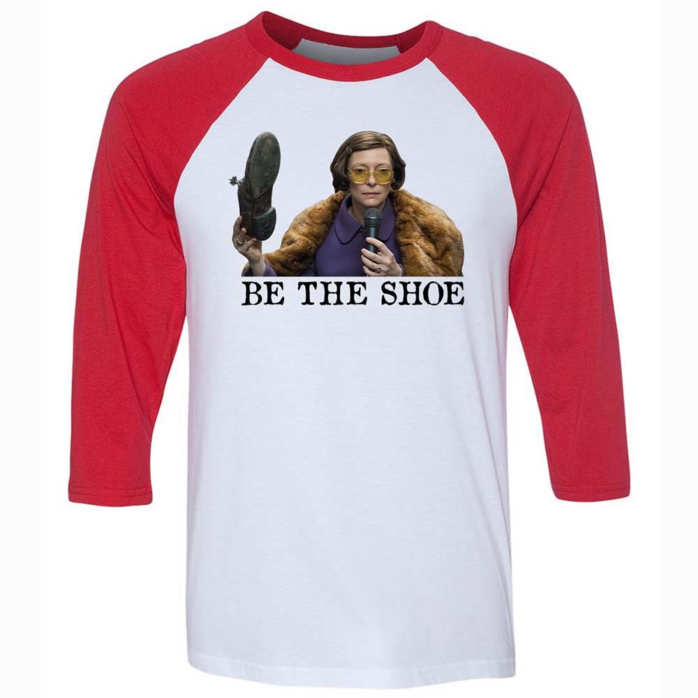 Be the Shoe - White/Red - 9