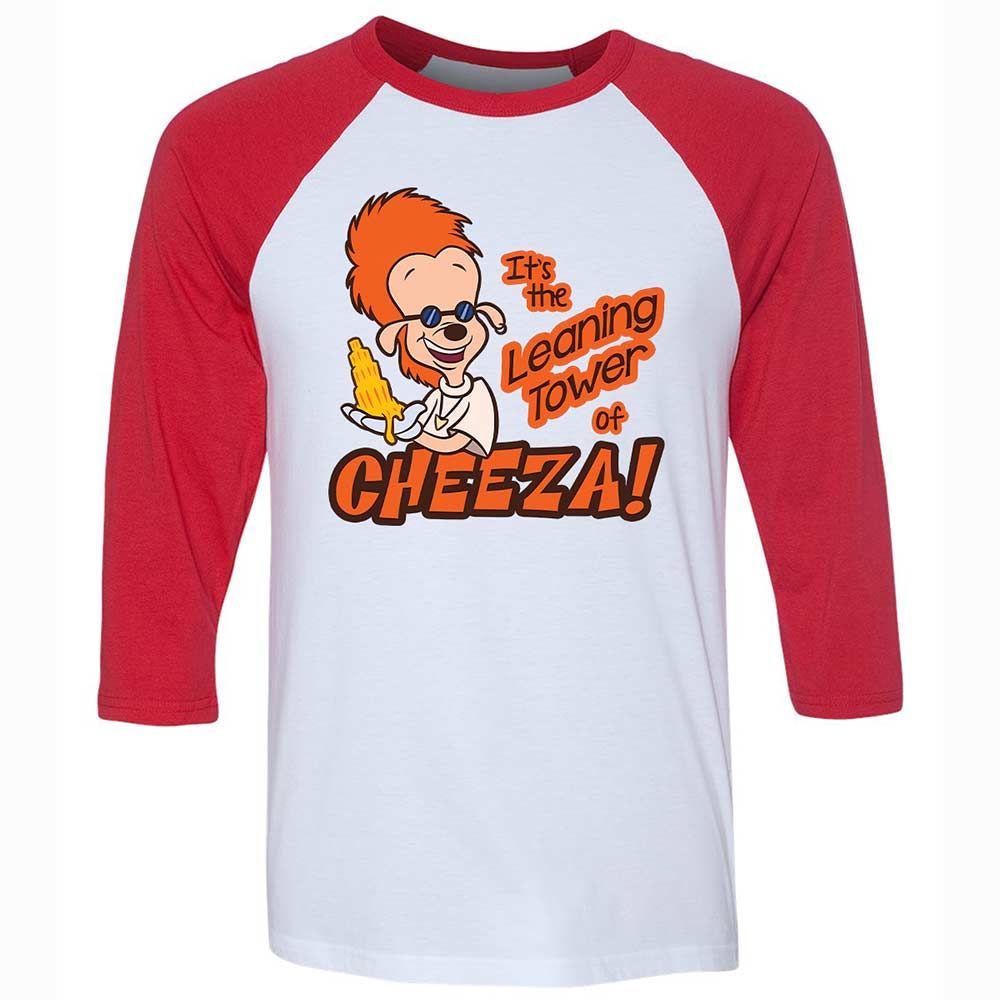 Leaning Tower of Cheeza - White/Red - 9