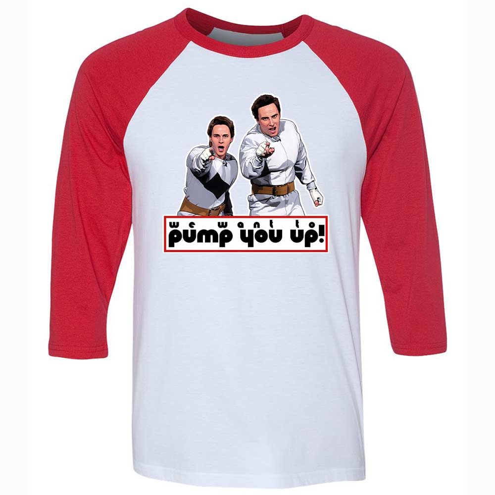 We Want To Pump You Up - White/Red - 9