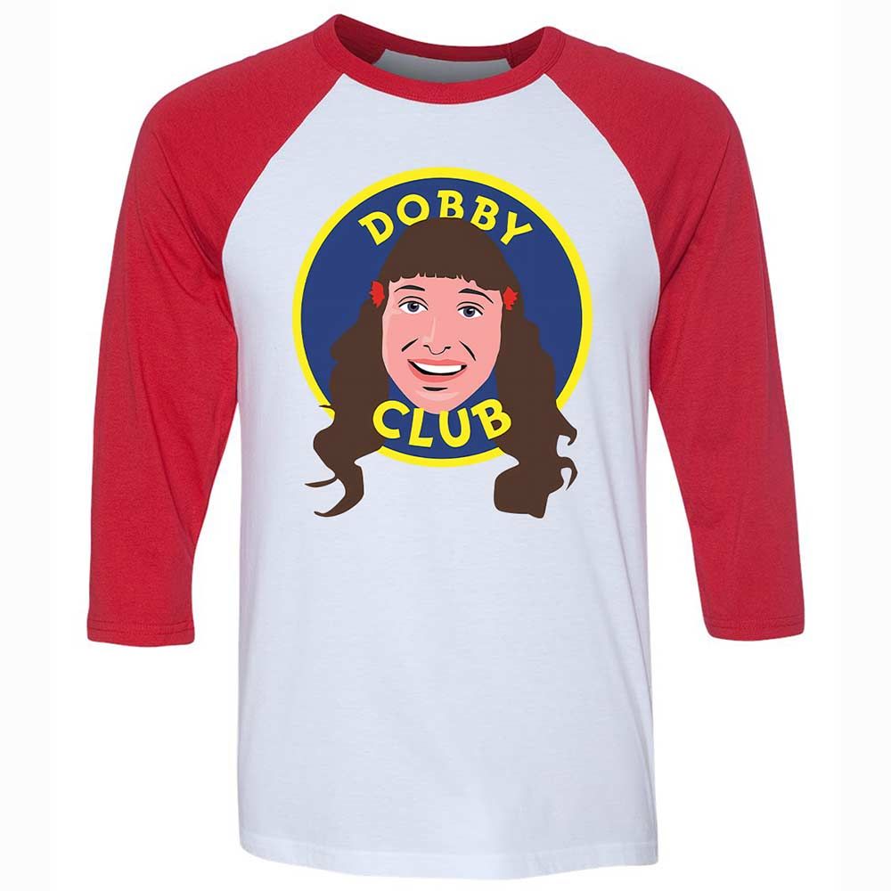 Unisex 3/4 Baseball Tee - D7WKA29V - White/Red - 9