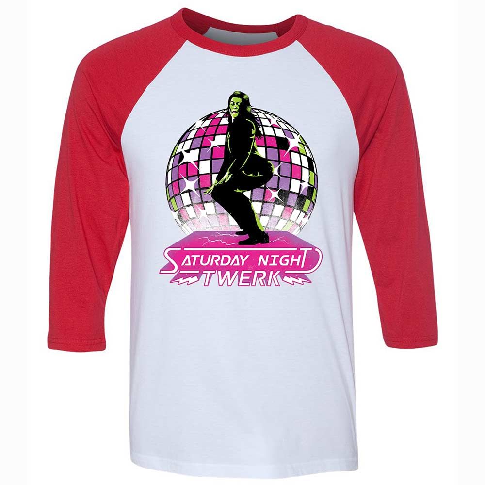 Saturday Night Twerk - White/Red - 9