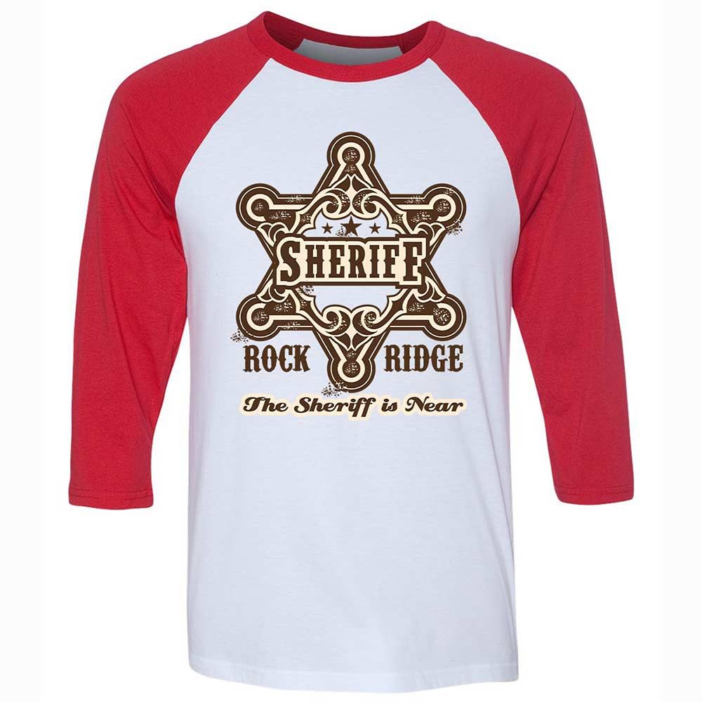 The Sheriff of Rockridge is Near! - White/Red - 9