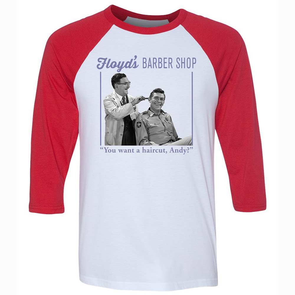 Unisex 3/4 Baseball Tee - 5XA2JUBF - White/Red - 9