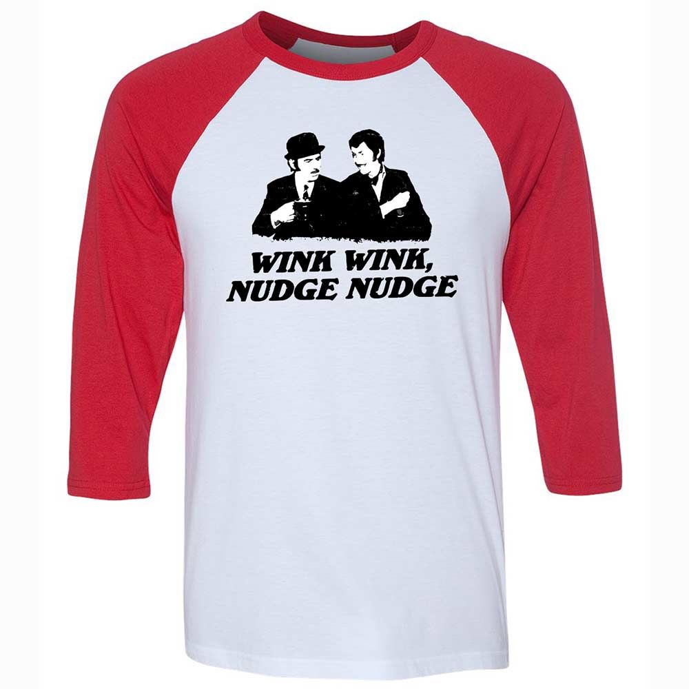 Wink Wink, Nudge Nudge - White/Red - 9