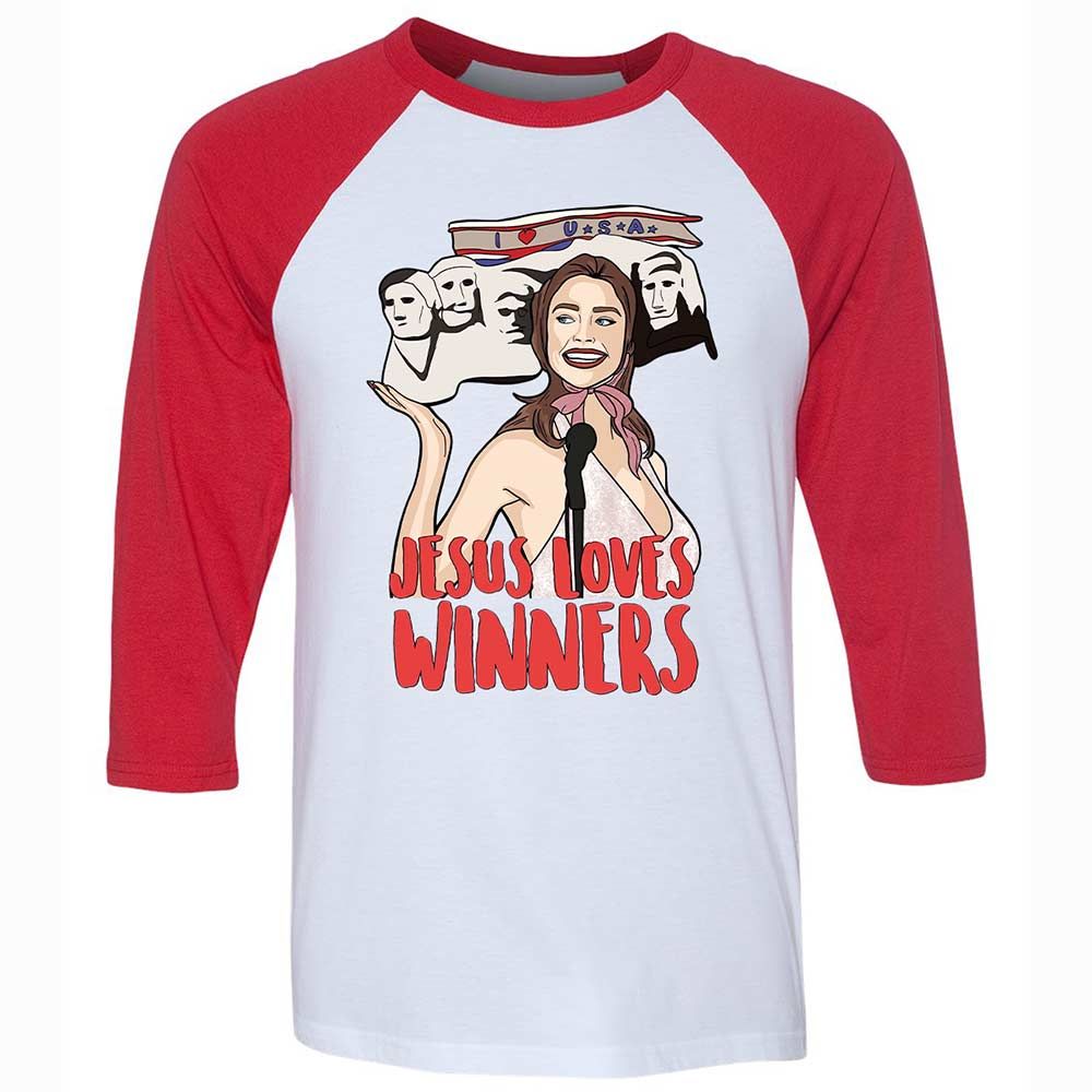 He Loves Winners - White/Red - 9