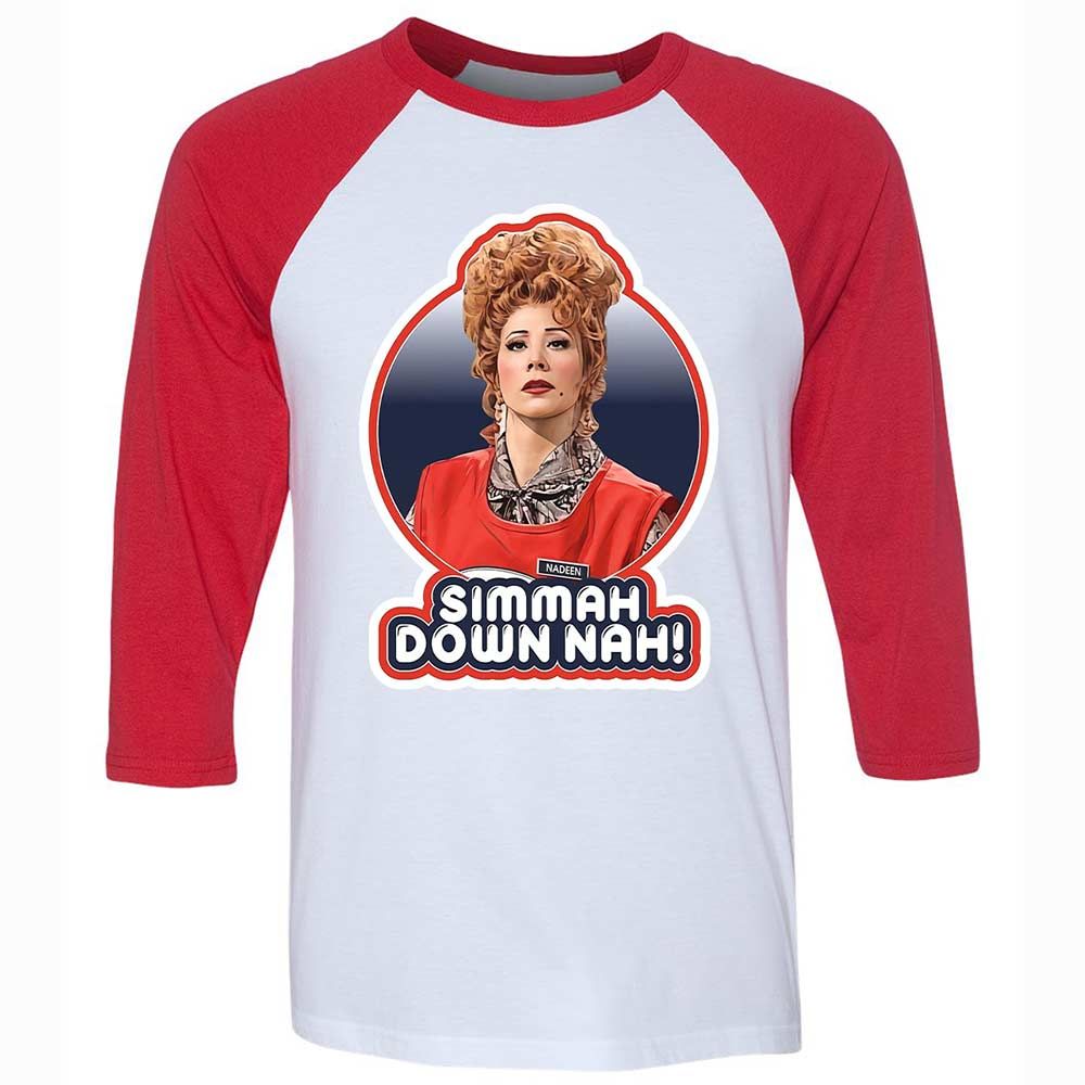 Simmah down nah! - White/Red - 9