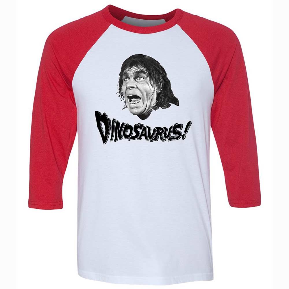 Unisex 3/4 Baseball Tee - 6BA3UPZT - White/Red - 9