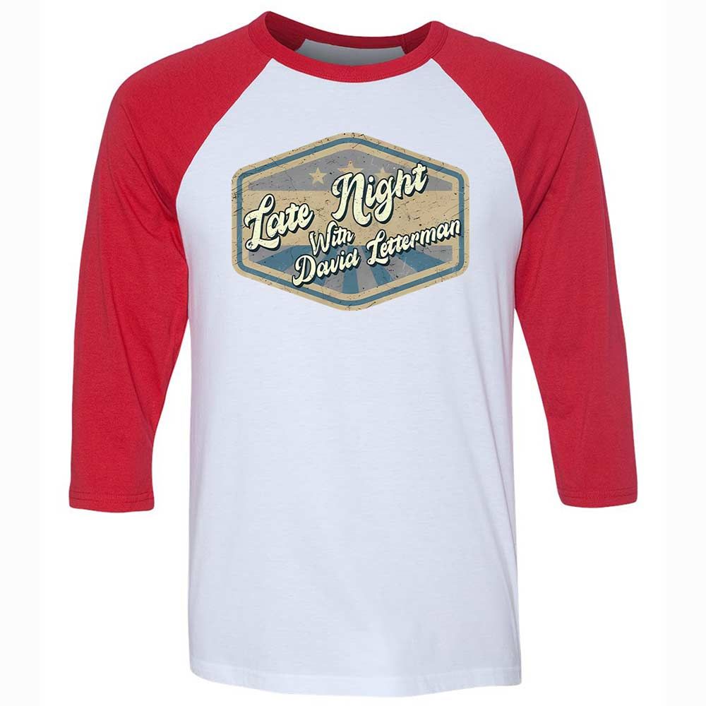 Late Night with David Letterman - White/Red - 9