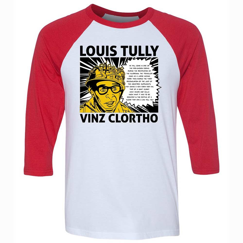 Unisex 3/4 Baseball Tee - 7KRP34PW - White/Red - 9