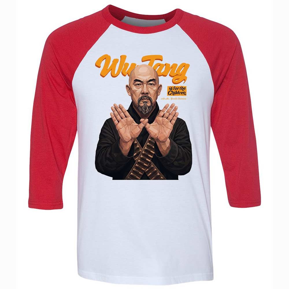 Unisex 3/4 Baseball Tee - P9QXT1XZ - White/Red - 9